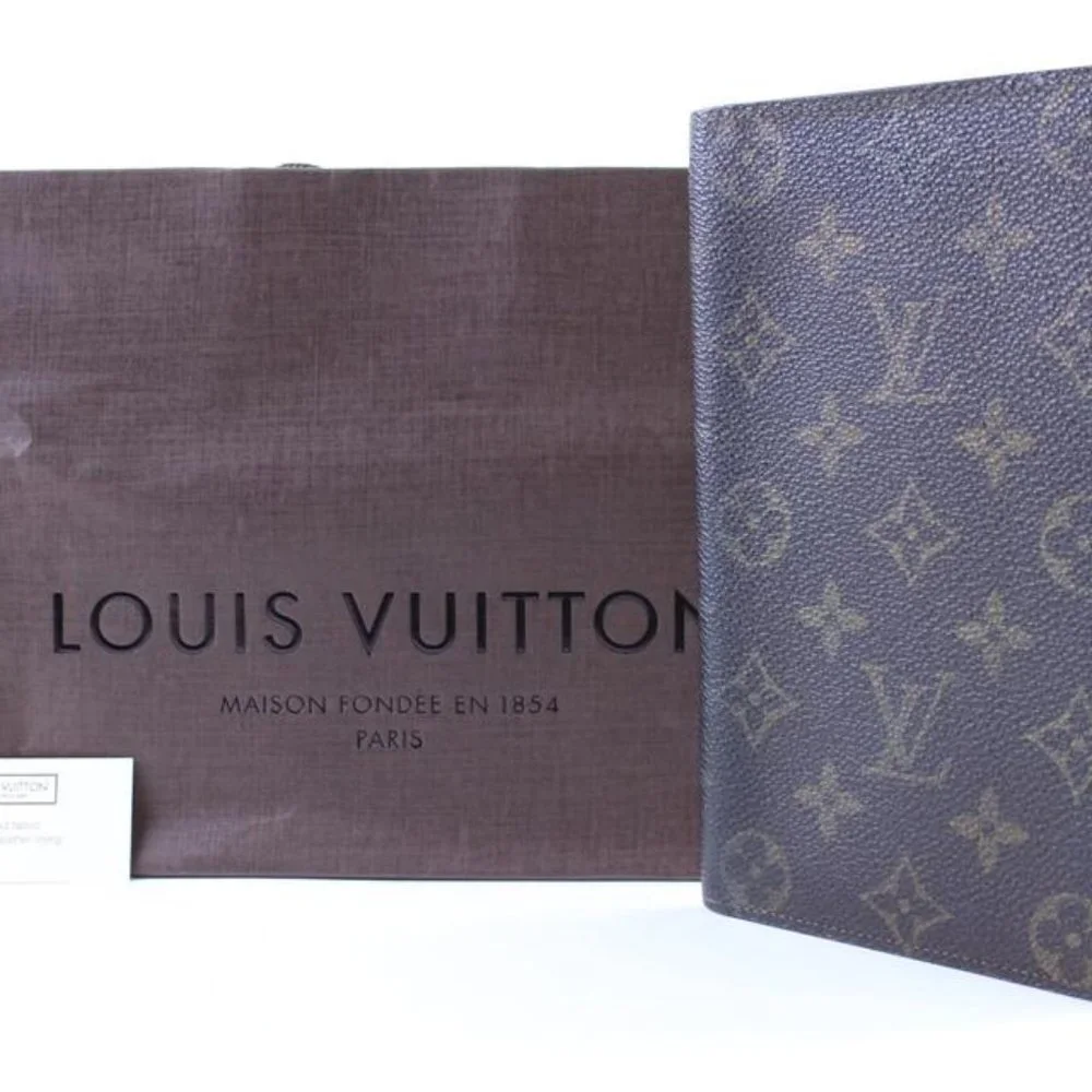 Louis Vuitton Monogram Long Bifold Check Wallet